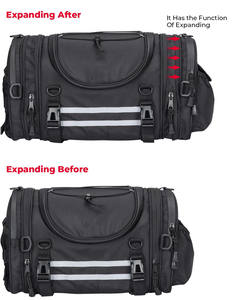 Muestra Gratuita, Bolsa Impermeable para Colgar en Bicicleta o Motocicleta, de Gran Capacidad (40L), para Viajes, Almacenamiento en Seco, Bolsa Trasera para Ciclismo - Product Image 5