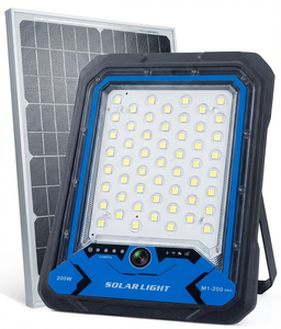 200W Solar Security LED Flood <b>Light</b> with AI 4MP Camera, App/Remote Control, Radar <b>Sensor</b>, Outdoor Garden Lamp 6000K Daylight - Product Image 5