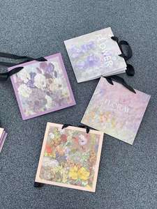 Bolsa con Boquilla Biodegradable Personalizada Baoren, Impresión de Flores Personalizada, Bolsa de Papel Ecológica Reutilizable y Reciclable para Ropa - Product Image 6