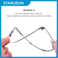 Support d'écran tactile LCD STAROZON pour iPhone 16 Pro MAX 15 Plus 13 Mini 12 11 – Cadre de remplacement pour écran de téléphone