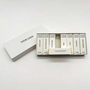 <span class=keywords><strong>2025</strong></span> mới tùy chỉnh thiết kế hộp cá nhân nước hoa mẫu Hộp bao bì phát hiện đặt hộp nước hoa mà không cần chai - Product Image 1