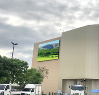 Affichage LED pour entreprise, extérieur, fixe, P10 RGB, écran mural, IP65, étanche, avec animation, pour la publicité en magasin de détail