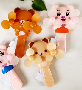 Logo personalizzato portatile Mini Fan grande regalo promozionale giocattolo per studenti e bambini manualmente a mano - Product Image 4