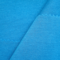 Tissu en maille Punto Di Ponte De Roma 100 % polyester respirant uni 280 g/m² pour T-shirts, pantalons et jupes – Vente en gros usine