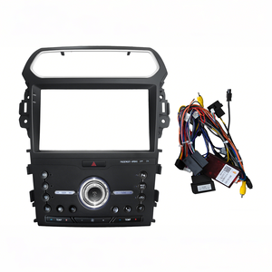 Pour Ford Explorer 2011-2019, <span class=keywords><strong>autoradio</strong></span> DVD 10,1 pouces, écran radio, cadre OEM, Android Auto, Wifi, FM, RDS, ensemble complet - Product Image 1