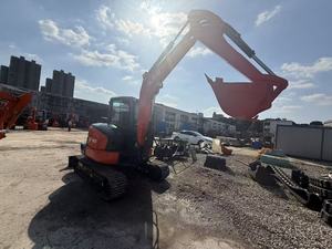 KX155 Kubota, KX163, KX165, KX185รถขุดขนาดเล็ก, 5.5ton,6ton,6.5ton 8.5ton รถขุดมือสองใช้สำหรับการก่อสร้างถนน - Product Image 2