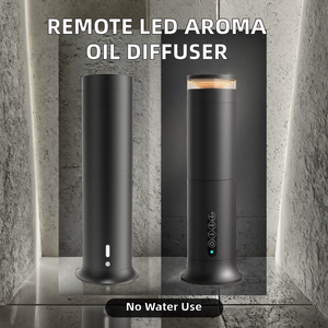 Difusor de Aromaterapia Eléctrico con Control Remoto, Luz LED, Perfume, Aroma, Sin Agua, Aceite Esencial, Metal, 1 Año de Garantía, para Hogar y Hotel - Product Image 2