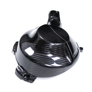 ฝาครอบเครื่องยนต์คาร์บอนไฟเบอร์3K สำหรับยามาฮ่า MT09 FZ09 4th รุ่น2024 2025 - Product Image 4