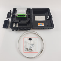 Boîte de distribution à fibre optique à 16 noyaux fixée au mur TL-16E Telelink IP65 boîtier d'extrémité OEM de montage mural ou sur poteau étanche