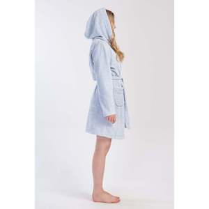 KADIN J.ULTRASOFT KAPSONLU UZUN KOL KISA CEPLI SABAHLIK - AZUL - AZUL - Product Image 3