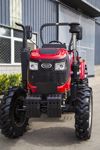 Высокомощный сельскохозяйственный трактор 4x4 90 л.с. колесный трактор с колесом по низкой цене 4WD дизельный двигатель - Product Image 3