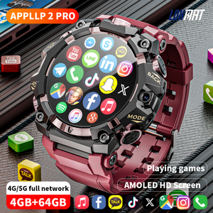 Reloj Inteligente Android 4g+64gb Pantalla Amoled de 1.508 Pulgadas Gps Nfc Videollamada Tarjeta Sim Relojes Inteligentes Appllp 2 <span class=keywords><strong>Pro</strong></span> - Product Image 2