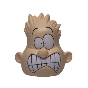 Puù espressione del viso spaventoso della <span class=keywords><strong>paura</strong></span> Anti Stress palla Squeeze giocattolo - Product Image 2