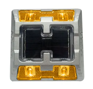 Manufacturer Price Cat Eye Reflective Marker Flashing Lights Driveway Aluminum Led Solar Road Stud