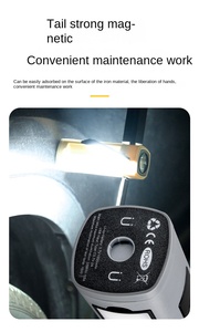 Nueva linterna portátil con tapa de tres hojas para exteriores, linterna colgante plegable para el hogar, linterna de Camping con luz Led recargable telescópica - Product Image 5