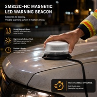 Auto-Zubehör DC 12-24V Stroboskop Wasserdichtes Rotierendes Licht Sicherheitslampe Magnetische Induktions-Warnleuchte