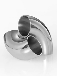 Convient à divers scénarios avec matériaux optionnels 45 90 degrés 14mm 10MM Raccords de tuyauterie sanitaire Coude en acier inoxydable - Product Image 6