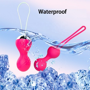 Europa Sex Produkt 4 in1 Silikon Vagina Übungen Sex Spielzeug Fernbedienung Ei Vibrator <span class=keywords><strong>Ben</strong></span> <span class=keywords><strong>Wa</strong></span> Set Vibrierende <span class=keywords><strong>Kegel</strong></span> bälle - Product Image 4