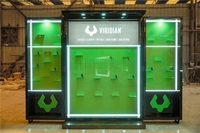 Présentoir de magasin d'exposition personnalisé, support en bois pour vitrine d'armes, meubles de salon professionnel, présentoir pop-up Solutions de décoration