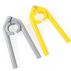 Clé de robinet en plastique jaune-gris, outil de démontage pour robinet d'évier de cuisine, détendeur de filtre d'aérateur, instrument de démontage - Product Image 1