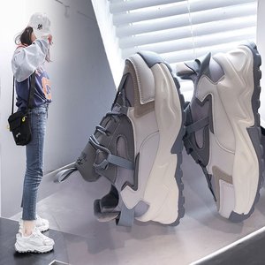 Nouvelles chaussures de sport pour filles, style coréen, à lacets, tendance, pour étudiantes - Product Image 1
