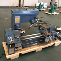 Machine verticale multifonction robuste G1340, tour-fraiseuse-perceuse, diamètre de rotation 330 mm, distance entre centres 1000 mm, perçage, fraisage
