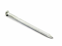 Clous en fil de fer ronds ordinaires de haute qualité BWG11 de 2,5 pouces, polis brillants, 8d 16d 20d, pour le bois
