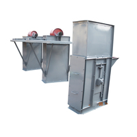 Élévateur à godets série TD, équipement de levage vertical pour système de stockage de ciment, sable et calcaire en silo, étanche et anti-poussière