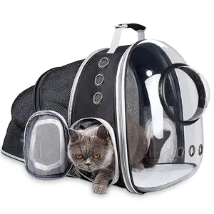 Space Capsule Astronaut Bubble Window Bag Pet Backpack Carrier for Hiking and Airline Approved Travel Pet Carrier
