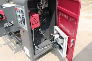 Máquina de Transferencia de Calor con Rodillo de Tambor de Aceite para Calendario de Rollo a Rollo para Cinta de Cordón - Product Image 5