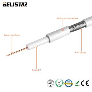 Usine en gros GELISTAR câble Coaxial R6-b/U câble numérique 100 YAREDS cuivre TV câble fil - Product Image 5