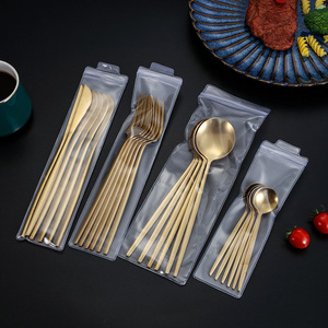High Quality Polished Cutlery Set 24 Pieces Stainless Steel Fork Spoon Knife Western Style Dishwasher Safe Business <b>Gift</b> - Product Image 4