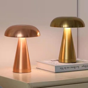 <span class=keywords><strong>Lampe</strong></span> <span class=keywords><strong>de</strong></span> table LED moderne et portable en fer et ABS, en forme <span class=keywords><strong>de</strong></span> dôme, avec abat-jour flexible, commande tactile, alimentation CC, et design personnalisé pour mariage - Product Image 2