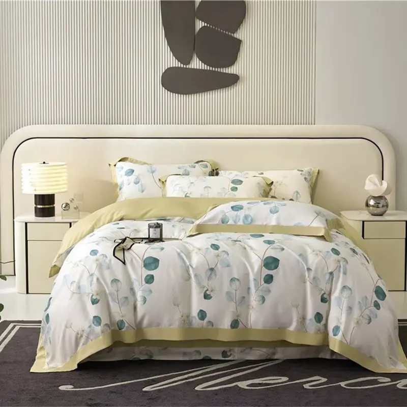 Set di biancheria da letto morbida per la casa Eco Friendly Design unico all'ingrosso Set di biancheria da letto per la camera da letto