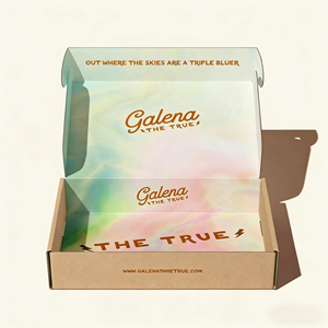 Boîte d'expédition <span class=keywords><strong>en</strong></span> carton ondulé de luxe, emballage personnalisé imprimé <span class=keywords><strong>en</strong></span> couleur pour les cadeaux de vente au détail et la livraison <span class=keywords><strong>en</strong></span> <span class=keywords><strong>ligne</strong></span>, boîte écologique - Product Image 5