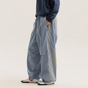 <span class=keywords><strong>Pantaloni</strong></span> Larghi da Uomo Personalizzati Stile Gorpcore, Impermeabili in Nylon, con Pannelli Arcuati, Casual - Product Image 4