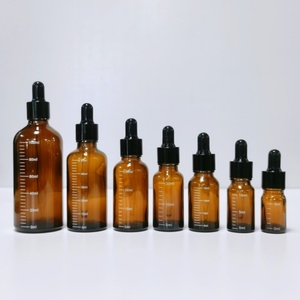 Botella de Vidrio Esmerilado Mate Redonda de Lujo para Cosméticos, 50 ml, para Suero Facial, 30 ml, 50 ml, 100 ml, Botella con Gotero para Aceites Esenciales, con Caja - Product Image 3