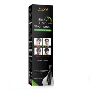 <span class=keywords><strong>DEXE</strong></span> Nouvelle Arrivée Shampooing Colorant Magique Noir en Gros avec Peigne Couvre 100% des Cheveux Gris et Blancs Efficace Usine - Product Image 3