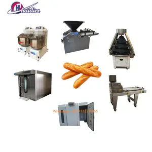 China Manufacturer Industrial Bread Loaf Baking Equipment Bakery Food Production Line French Baguette Making Machine