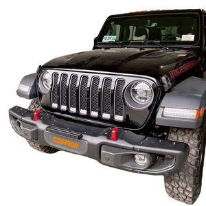 Parachoques delantero de aluminio para <span class=keywords><strong>Jeep</strong></span> <span class=keywords><strong>Rubicon</strong></span> JL 2018 y 2019 4DR, 2DR y gladiador JT, 10 ° Aniversario - Product Image 1
