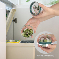 Hot Sell In 2024 Keuken Voedsel Prep Tool Handig Multifunctionele Groente En Fruit Dunschiller Ronde Opslag Dunschiller