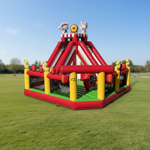 <span class=keywords><strong>Castillo</strong></span> Inflable Personalizado Azul para Fiestas, <span class=keywords><strong>Castillo</strong></span> Inflable con Tobogán Interior para Niñas, Diseño de <span class=keywords><strong>Elsa</strong></span> - Product Image 2