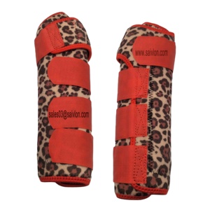 Ghepardo stampato <span class=keywords><strong>sport</strong></span> <span class=keywords><strong>cavallo</strong></span> medicina stivali per l'equitazione - Product Image 1