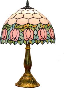 Abat-jour en <span class=keywords><strong>verre</strong></span> artistique teinté de style victorien, grand format, fait main, classique et élégant, à prix abordable, modèle vintage, <span class=keywords><strong>verre</strong></span> teinté personnalisé - Product Image 2