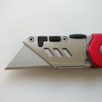 Couteau pliant multifonctionnel en acier inoxydable, lame tranchante et remplaçable, hygiénique, promotionnel, fournisseur chinois, marque de sécurité AMF