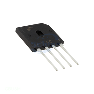 4-SIP, GBU GBU6M Diodes Buy Online Electronic Components Authorized Distributor - Product Image 1