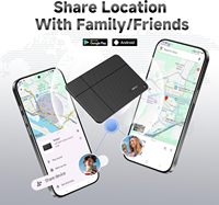 Carte de visite anti-perte MiLi MiCard Duo compatible avec le service Localiser (Find My) et la recharge sans fil, avec navigation GPS numérique