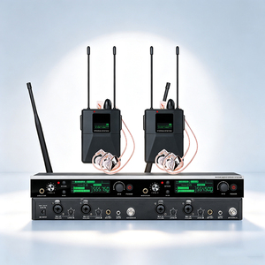 มอนิเตอร์อินเอียร์ไร้สาย AC-220 UHF เสียงสเตอริโอแบบสเตจ ระยะใช้งาน 50 เมตร ใช้พลังงานแบตเตอรี่และพลังงานแสงอาทิตย์ - Product Image 1