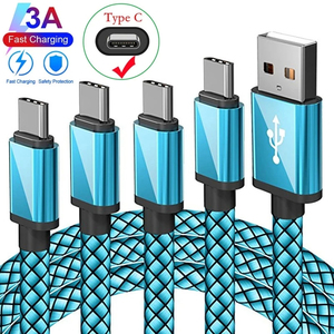 USB <span class=keywords><strong>Type</strong></span> <span class=keywords><strong>C</strong></span> <span class=keywords><strong>สาย</strong></span><span class=keywords><strong>ชาร์จ</strong></span>เร็วสำหรับ <span class=keywords><strong>Samsung</strong></span> A22 A32 5G M51 M31 M21 M11 M31S S21 S20 FE M32 A51 <span class=keywords><strong>A71</strong></span> A31 A21S <span class=keywords><strong>สาย</strong></span> A72โทรศัพท์ - Product Image 2