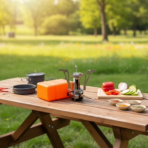 Baiyuheng – Pièces de cuisinière de <span class=keywords><strong>camping</strong></span> en bois monobloc automatique de haute qualité pour la cuisson en extérieur – <span class=keywords><strong>Gaz</strong></span> pour réchauds de <span class=keywords><strong>camping</strong></span> – Ventes flash - Product Image 1